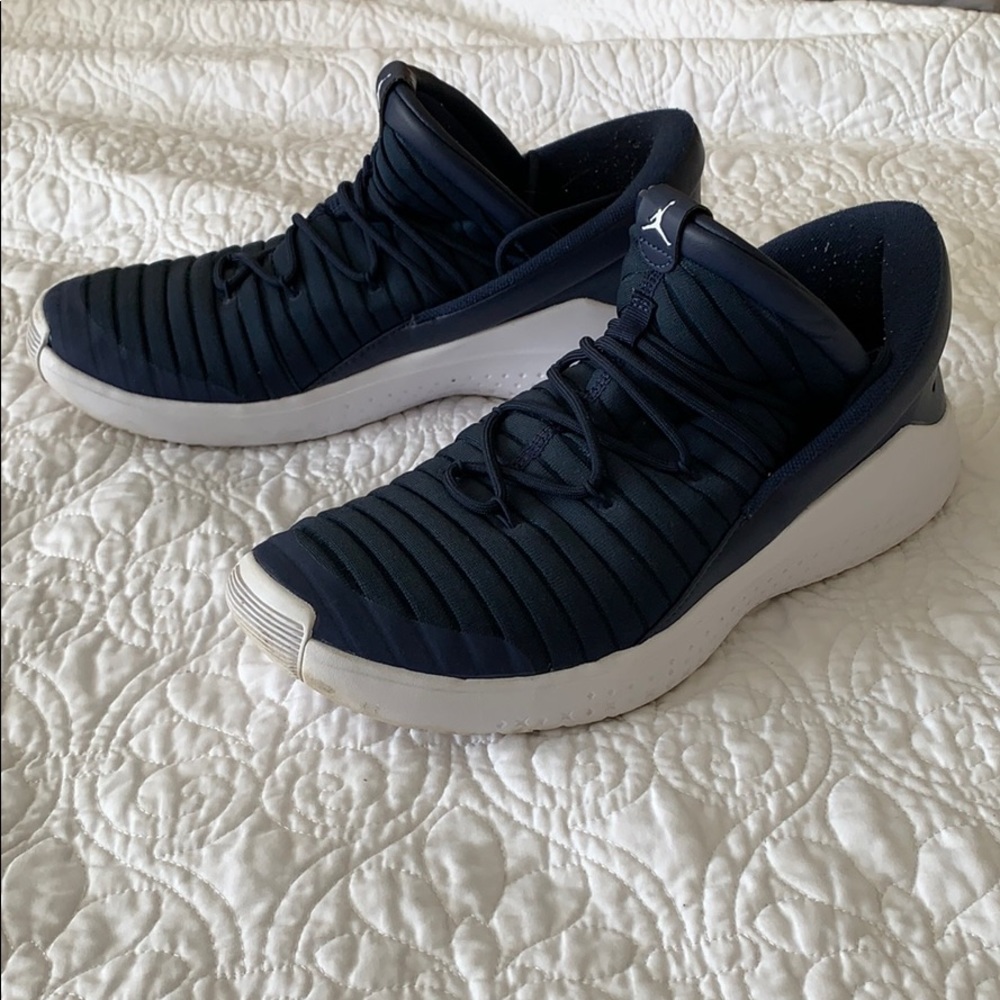 Jordan Flight trainers - navy & white OG